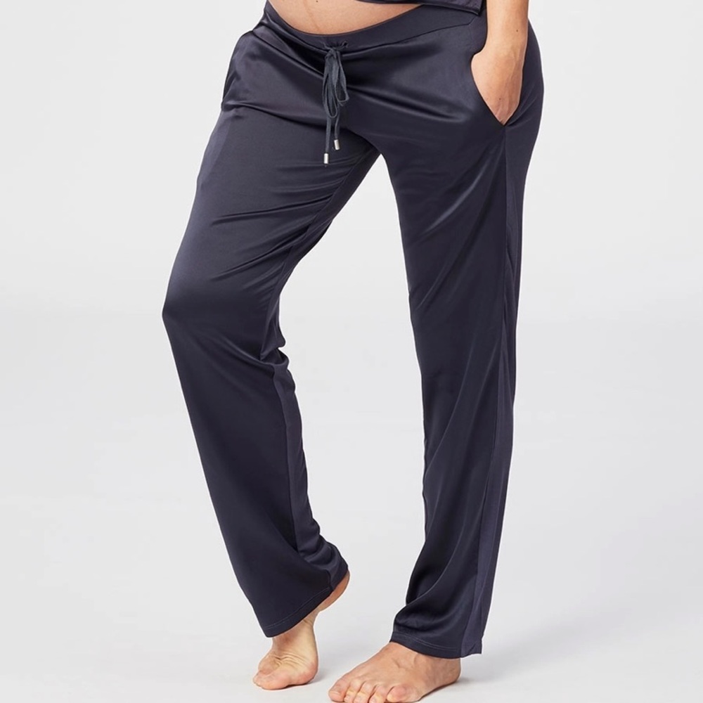 CAKE LINGERIE Gateau Pajama Pant Size XL Charcoal Blue Grey lounge pants comfy